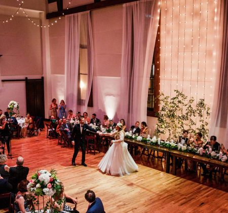 Wedding Uplighting and String Lights