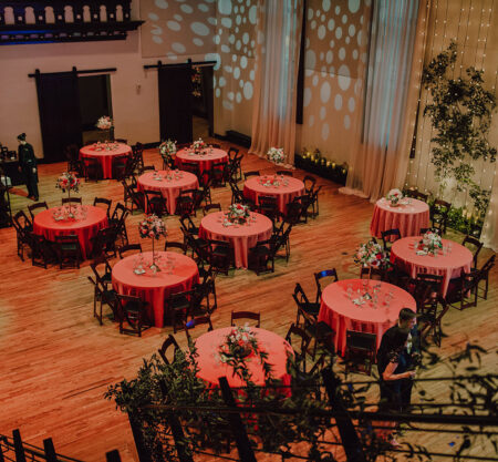 Wedding Gobo and String Lights